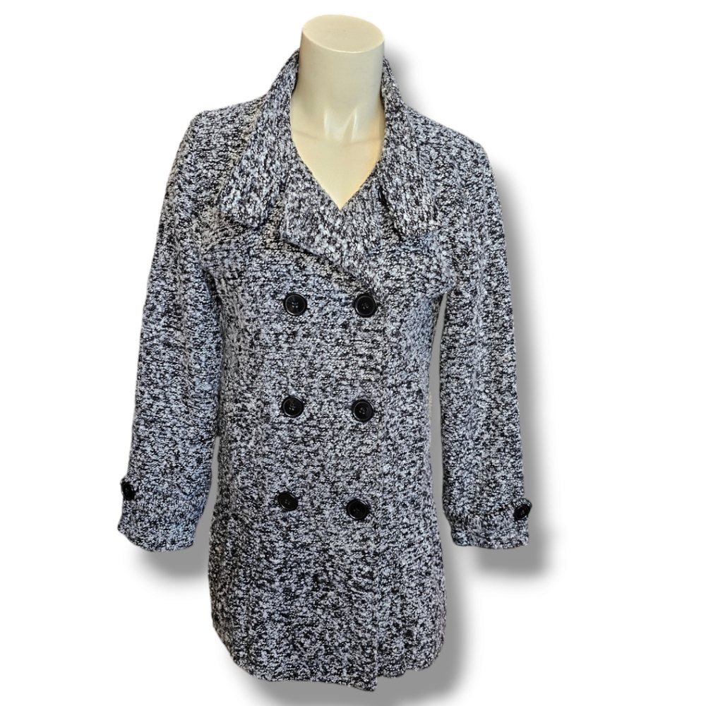 Royalty for Me Wool Blend PeaCoat. Small